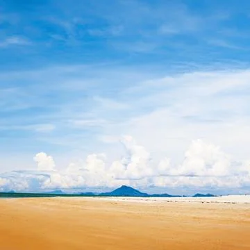 Sunny beach Stock Photos