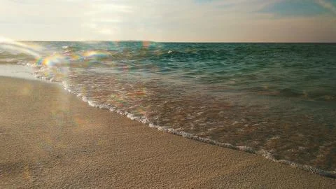 Sunny beach Stock Photos