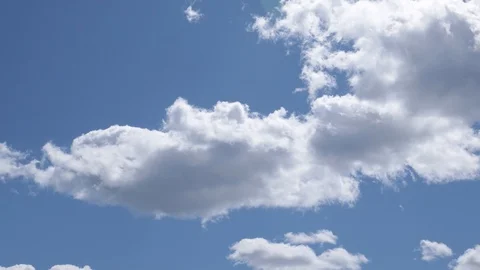 Sunny blue sky Stock Footage 128253785