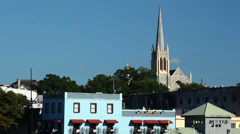 Sunny Chapel Stock Footage 1094266