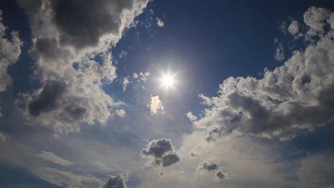 Sunny Clauds Timelaps 動画素材 88408621