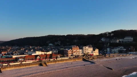 Sunny cliffs of Étretat Stock Footage 304883936