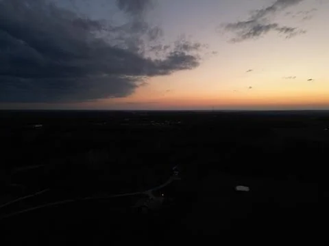 Sunny cloudfront Stock Photos