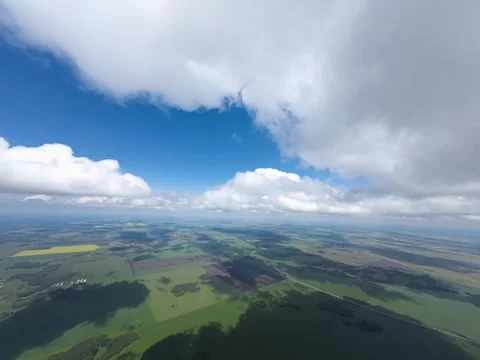 Sunny Clouds Video stock 313295366