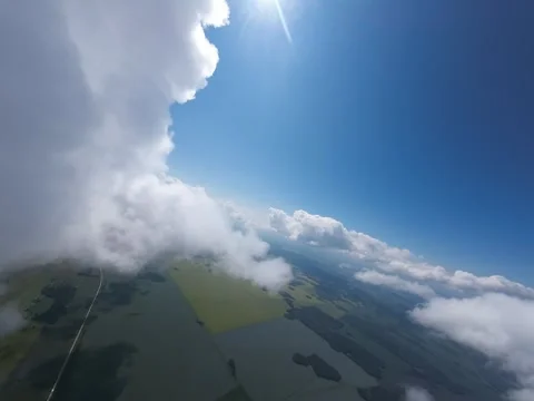 Sunny Clouds Video stock 313295405