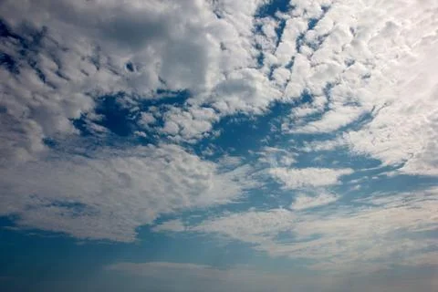 Sunny cloudy sky 스톡 사진