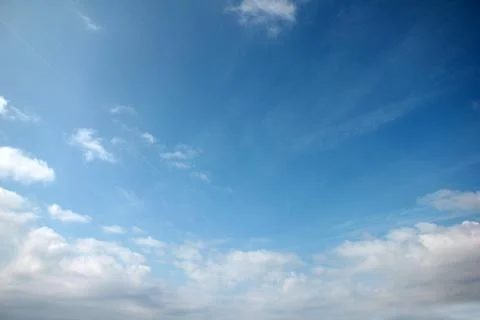 Sunny cloudy sky 写真素材