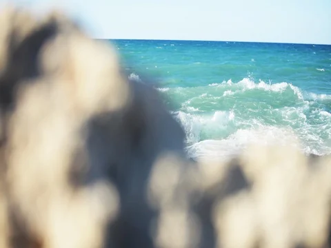 Sunny day at the beach  Stock Footage 84088032