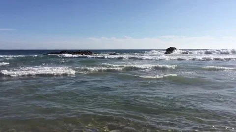 Sunny day in the beach Stock Footage 84806502