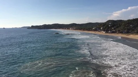 Sunny day in the beach Stock Footage 84806568