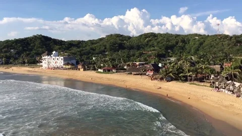 Sunny day in the beach Stock Footage 84806574