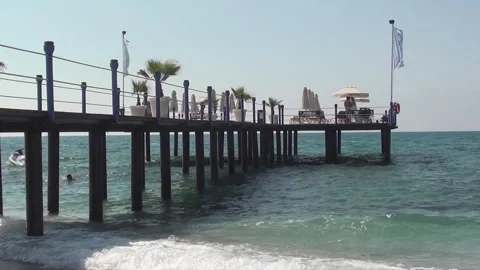 Sunny Day On The Beach Stock Footage 242300510