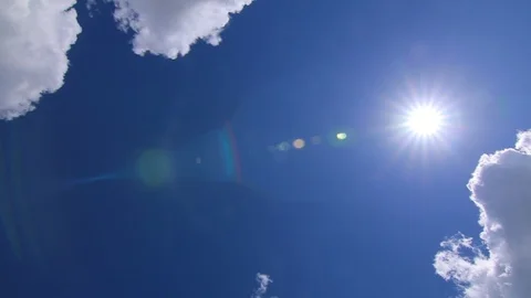 Sunny Day Clouds Time Lapse (1080p 29.97) Stock Footage 88827456