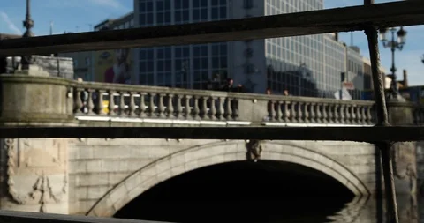 Sunny day in Dublin Video stock 100998670