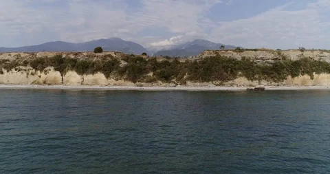 A sunny day at Greece Stock Footage 94367522