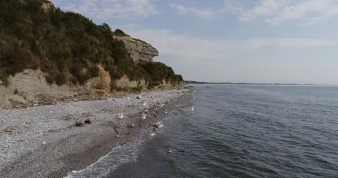 A sunny day at Greece Stock Footage 94367608