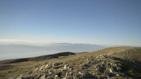 Sunny day for hiking Stock Footage 42869477