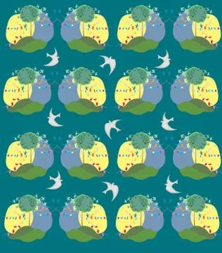 Sunny day Stock Illustration