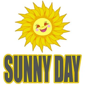 Sunny day Stock Illustration