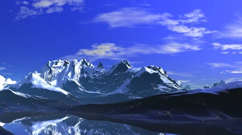 Sunny day in the mountains Stock Footage 32485200