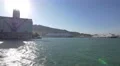 Sunny day in the port of Barcelona 4k or 4k+ Resolution