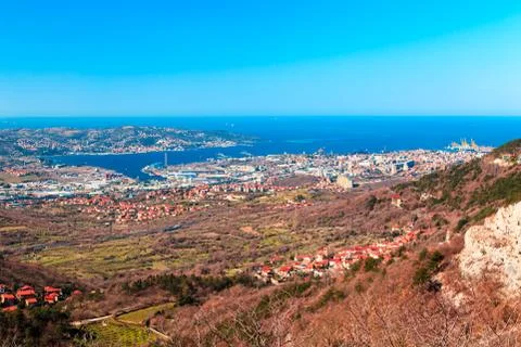 Sunny day in Val Rosandra Stock Photos
