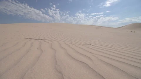 Sunny Desert Dunes 04 Stock Footage