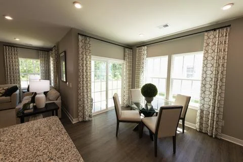 Sunny Dining Room Stock Photos