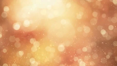 Sunny gold colored blurred circle bokeh loop animation background Stock Footage 339717197