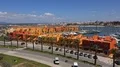 Sunny harbor tourism holiday village in Portimao Portugal 4k or 4k+ Resolution
