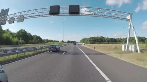 Sunny highway Stock Footage 83499542