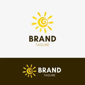 Sunny Logo Stock Illustration