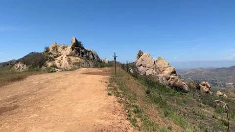 Sunny Malibu Landscape Stock Footage 106965173