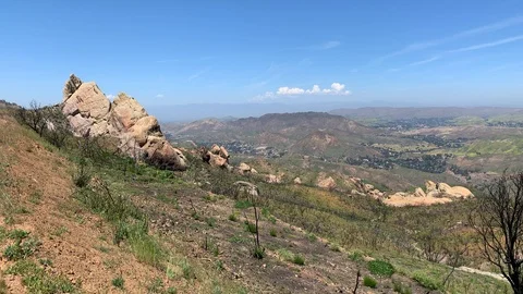 Sunny Malibu Landscape Vídeos de archivo 106965178