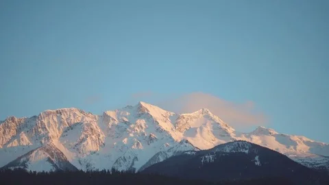 Sunny mountain Stock Footage 85414841