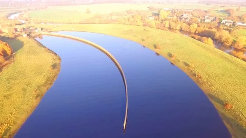 Sunny Reservoir 動画素材 102054801