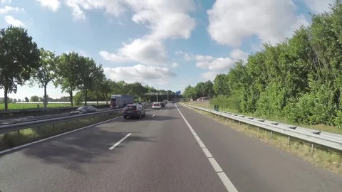 Sunny road Stock Footage 83499529