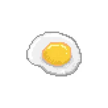 Sunny side up egg Stock Illustration