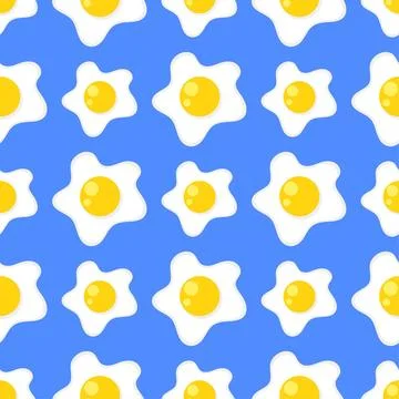 Sunny side up seamless pattern textile print. repeat pattern background de... Foto stock