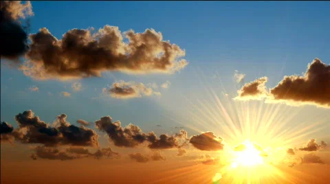 Sunny sky Stock Footage 285050