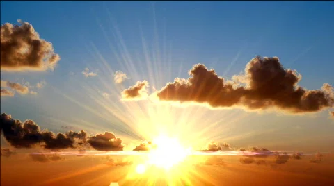 Sunny sky Stock Footage 285059