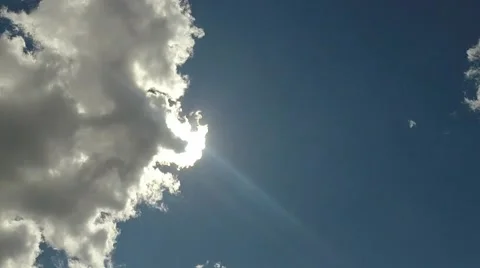 Sunny sky Stock Footage 40023022