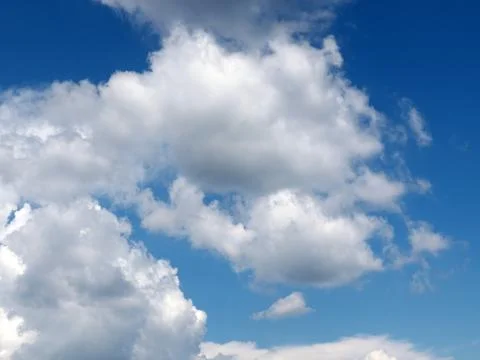 Sunny sky Stock Photos