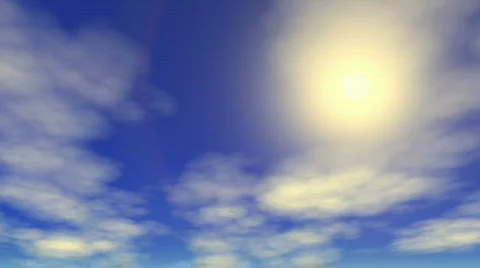 Sunny sky time lapse Stock-Footage 620841