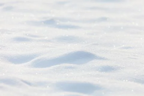 Sunny snow background Stock Photos