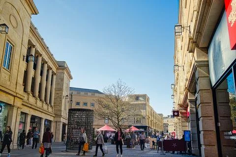 Sunny Spring in Southgate Stock-Fotos