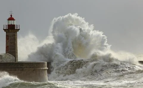 Sunny storm Stock Photos
