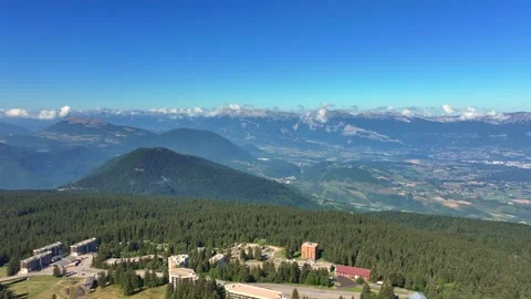 Sunny Summer Day in Chamrousse Stock Footage 320432014