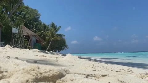 Sunny Tropical Beach Stock Footage 212969248