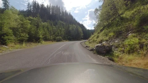 Sunny weather on DN7A road 4K driving footage Vídeos de archivo 252247858